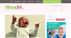 Desktop Screenshot of mommabe.com